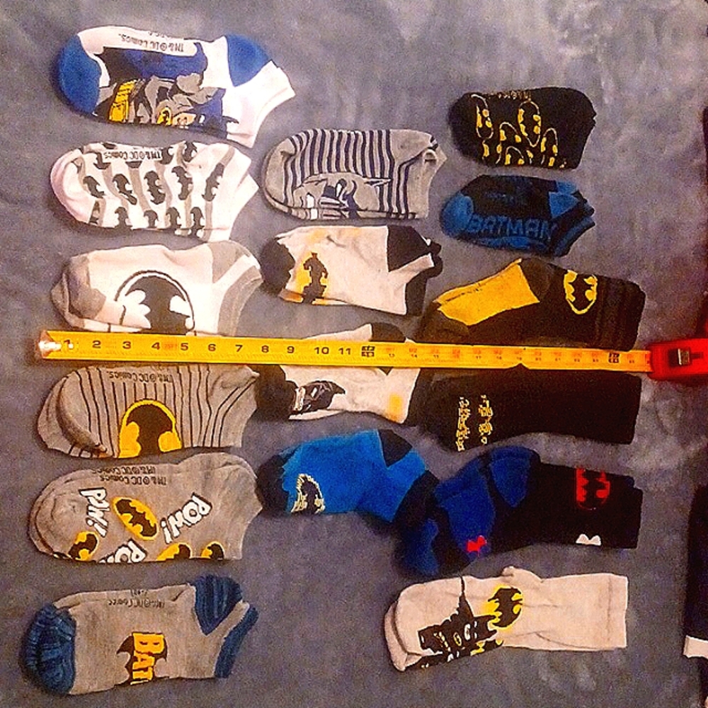 Children's Batman Socks Lot